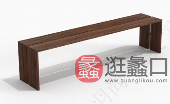 羽尚意式极简家具客厅意式极简休闲椅黑桃木YS3511